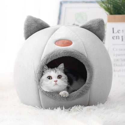 Cozy Cat Head Bed