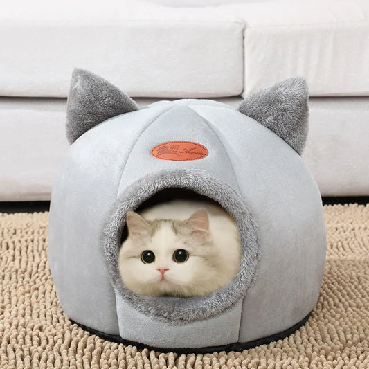 Cozy Cat Head Bed