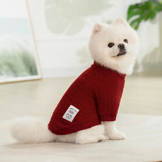 Cozy Knitted dog sweater