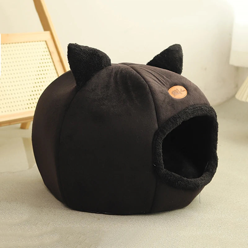 Cozy Cat Head Bed