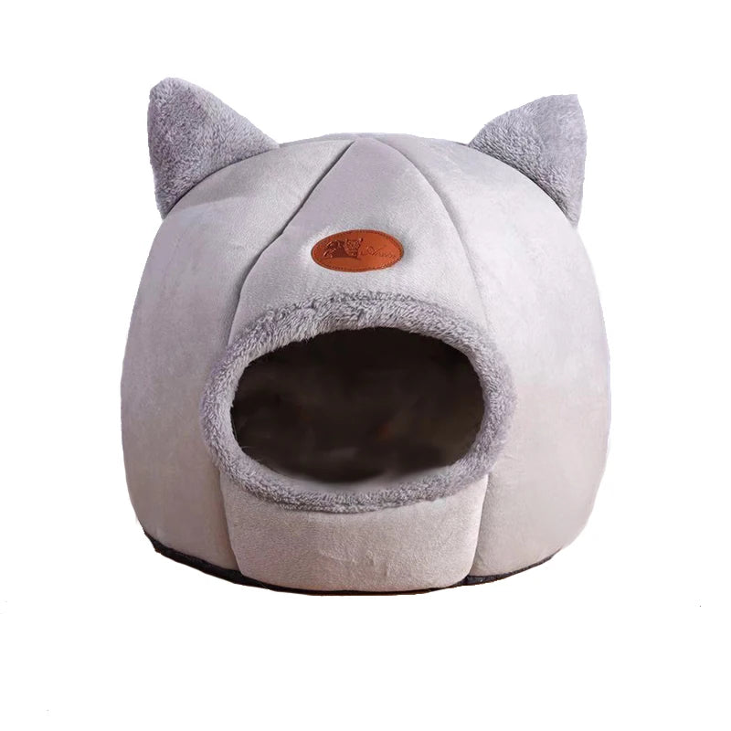 Cozy Cat Head Bed