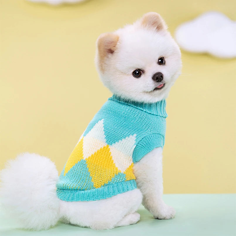 Cozy Knitted Puppy Sweater