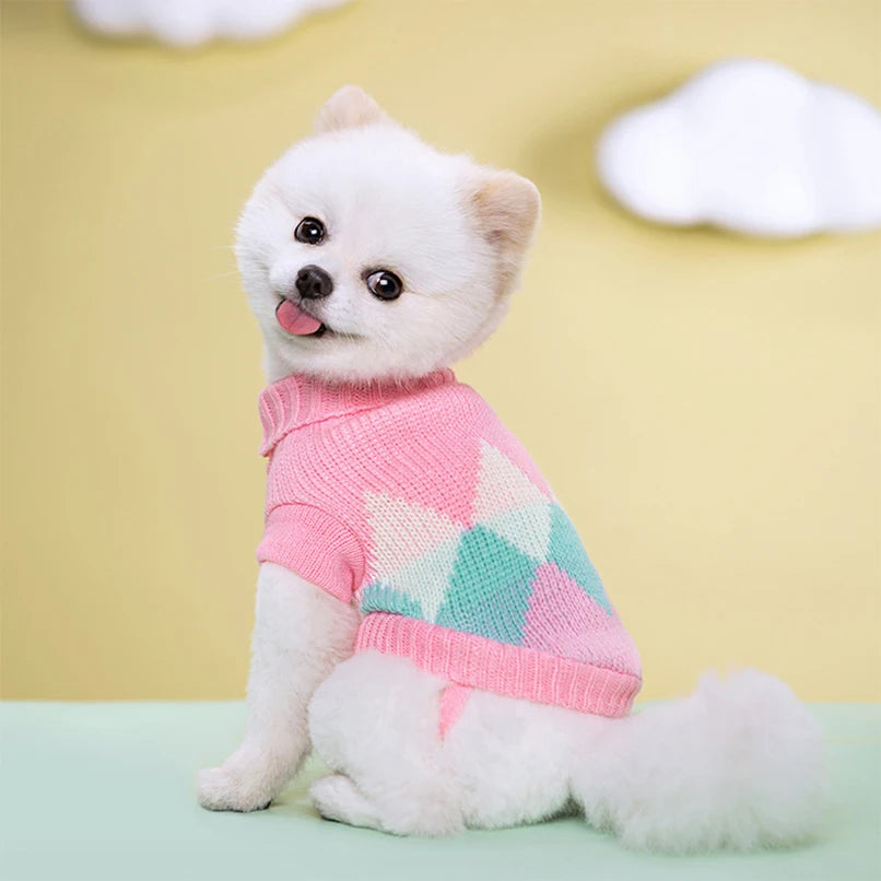 Cozy Knitted Puppy Sweater