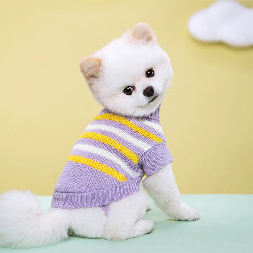 Cozy Knitted Puppy Sweater