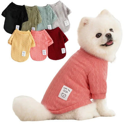 Cozy Knitted dog sweater